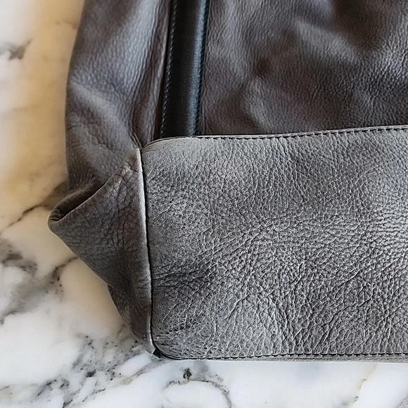 See By Chloe Harriet HOBO Large Gray Leather Tote Bag - Picture 8 of 16